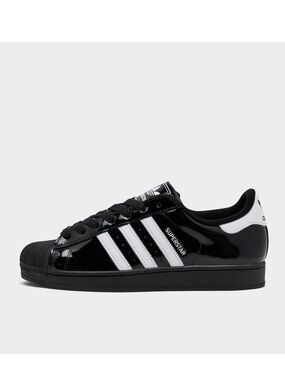 Adidas Originals Mens superstar II Patent Leather Casual Sneakers JR7313